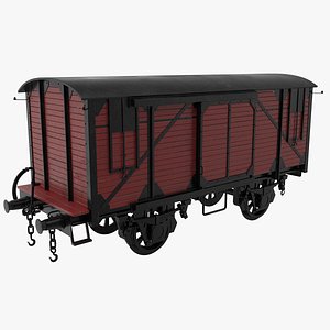 Wooden Train Carriage