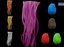 Collection de textures de modèles de cheveux