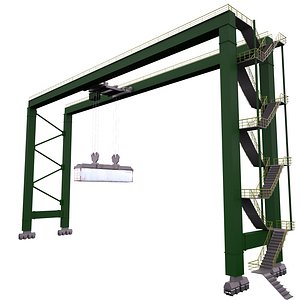 crane rtg 3D model