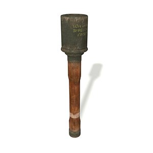 3d stick grenade