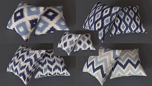3D adras pillow model