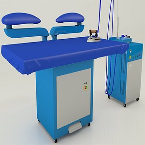 3D model steam machine ironing