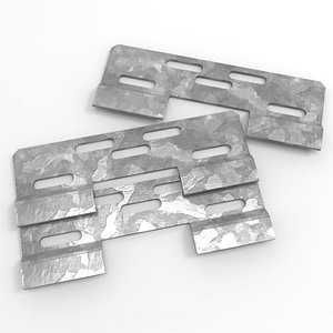 3D Steel Bracket wall - MO