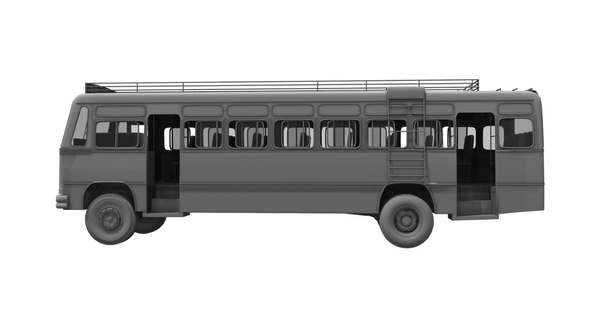 3D bus india
