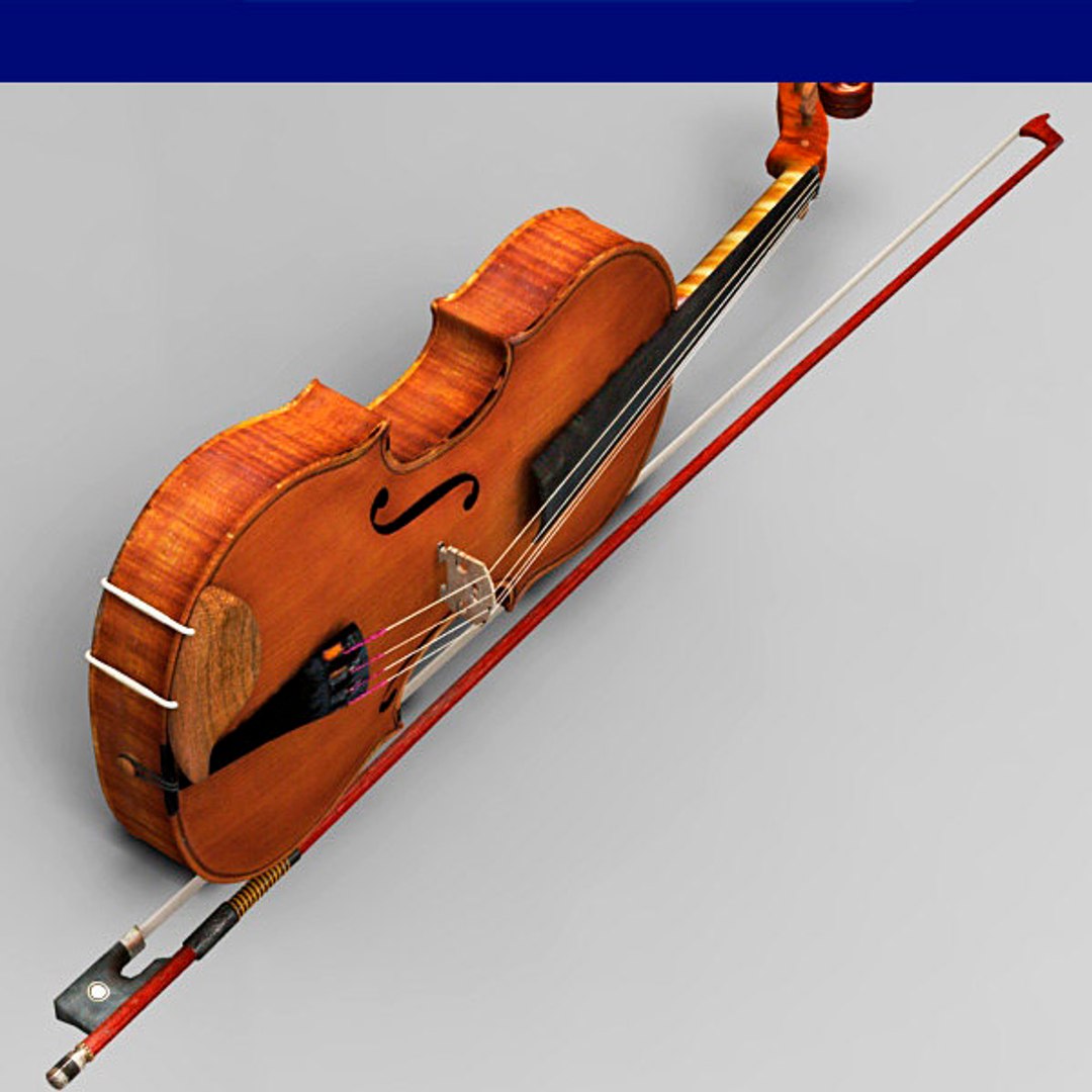 Violin Music Instrument 3D Model - TurboSquid 1246708