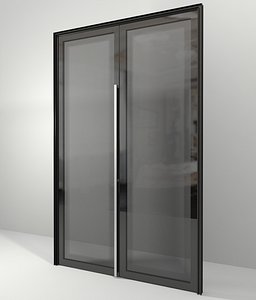 glass door 3D model