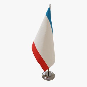 Table Flag Crimea model