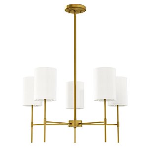 3D Trade Winds Leslie 5-Light Chandelier