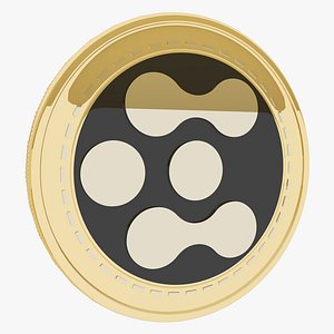 Envion Cryptocurrency Gold Coin 3D model
