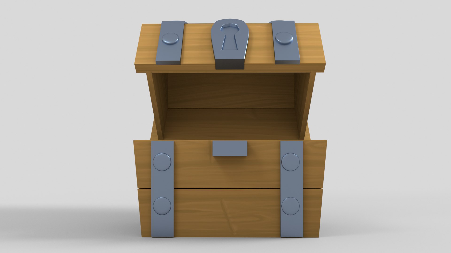 Clash royale chest 3D model TurboSquid 1669141