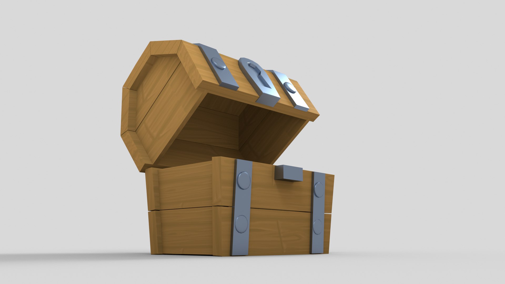 Clash royale chest 3D model TurboSquid 1669141