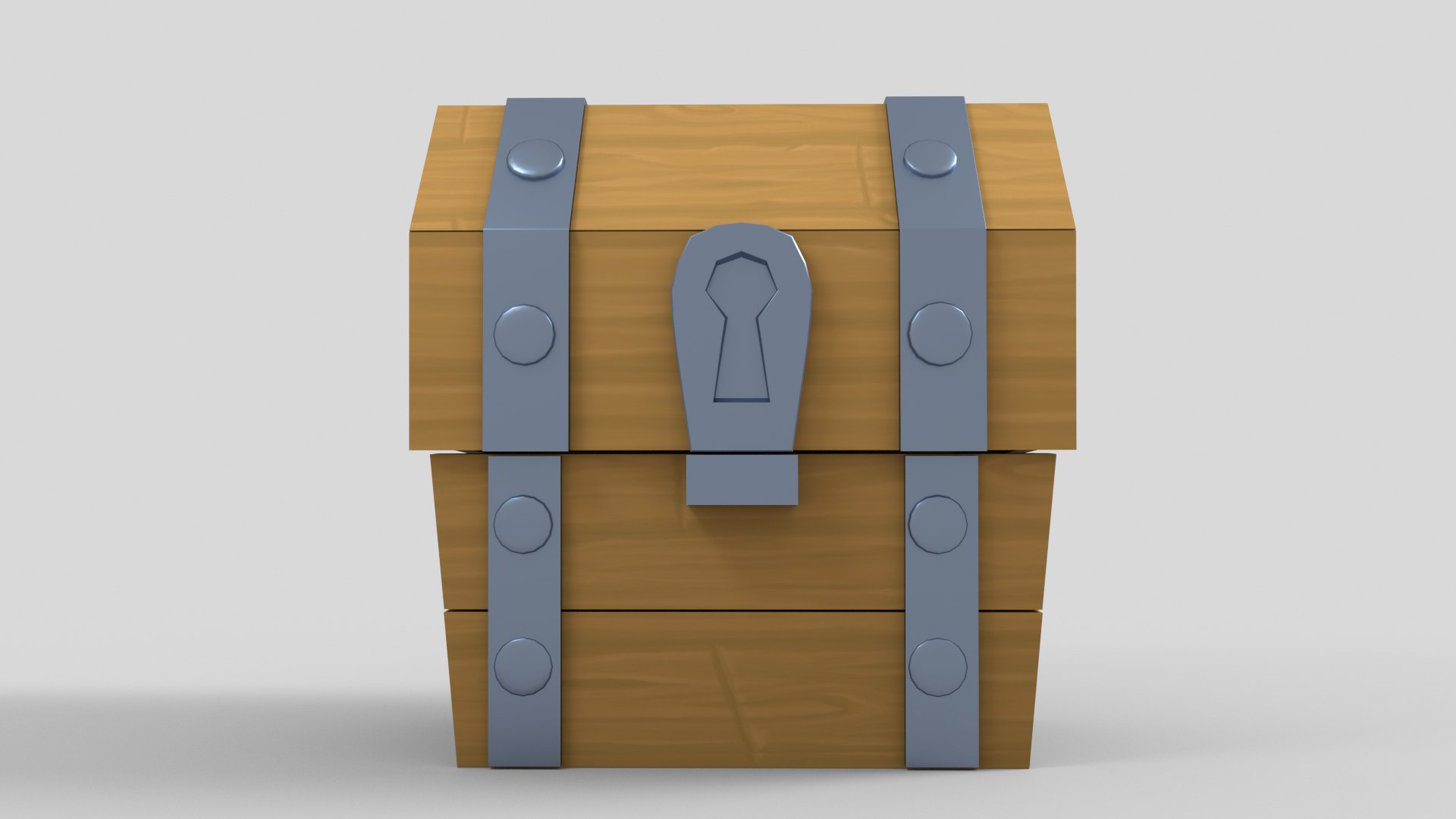 Clash royale chest 3D model TurboSquid 1669141
