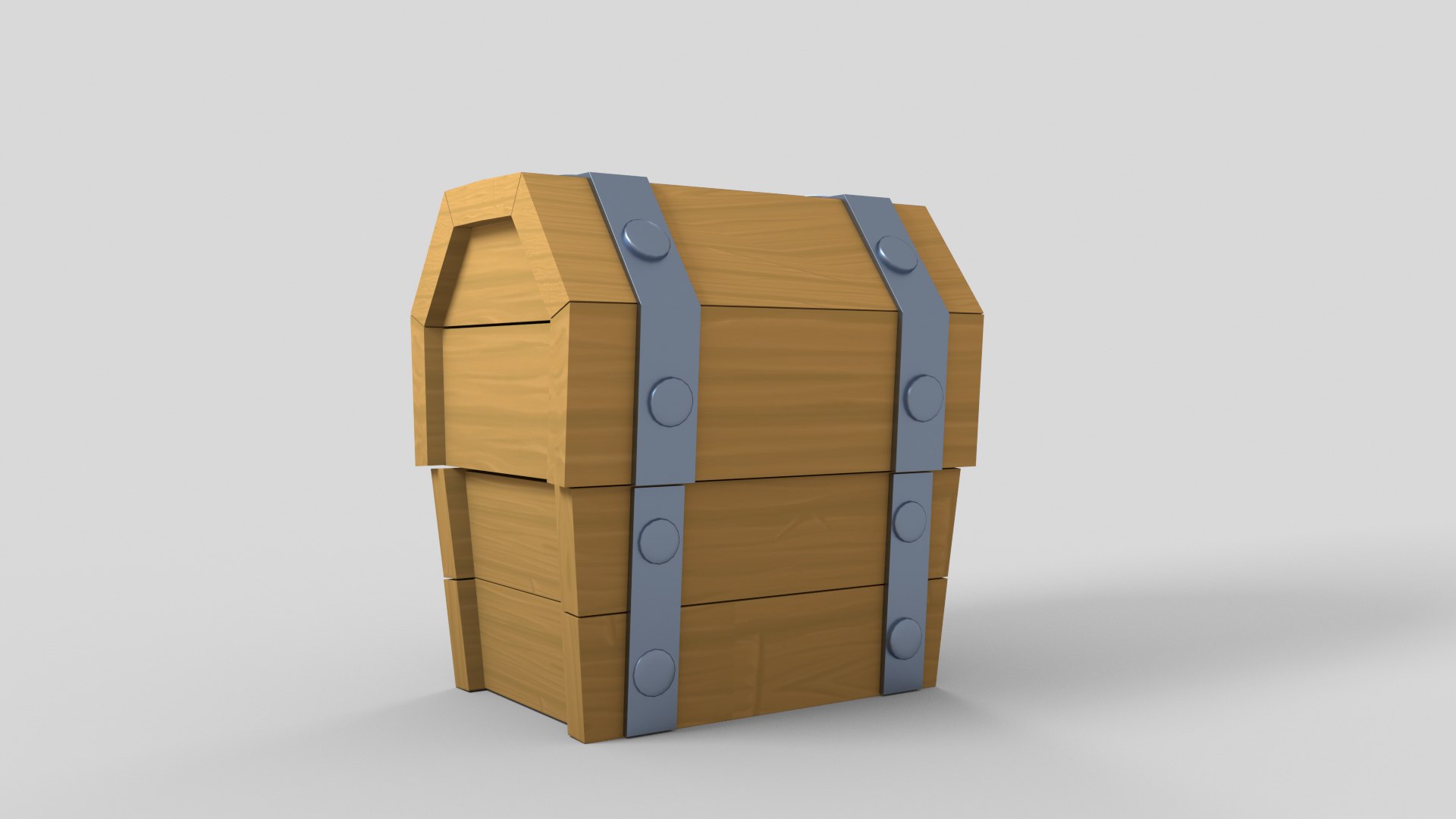 Clash royale chest 3D model TurboSquid 1669141