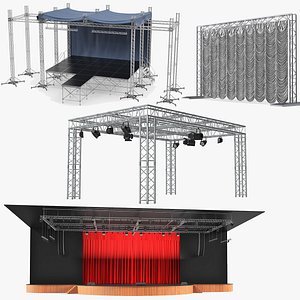 Stages Collection 2 3D model