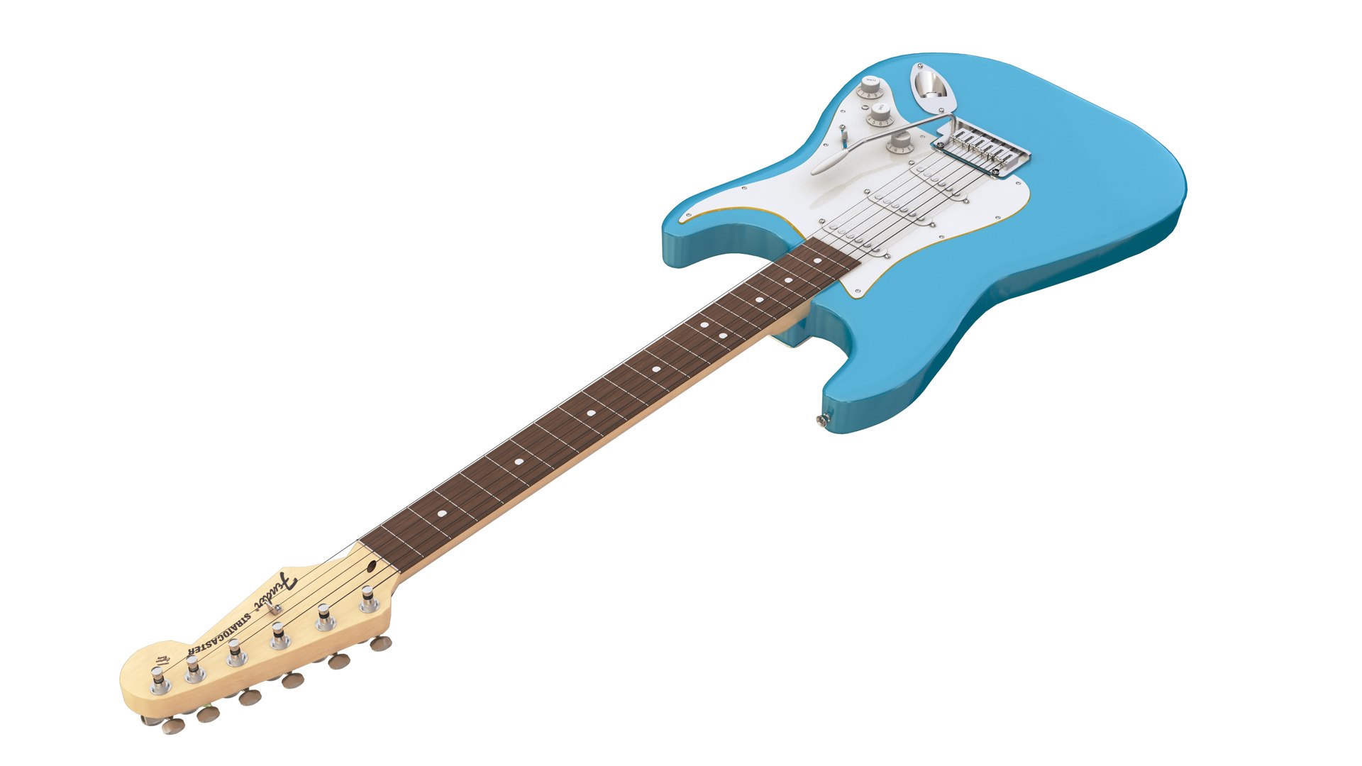 3D Electric Guitar - TurboSquid 1571079