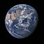 Volumetric Planet Earth 21K For Blender