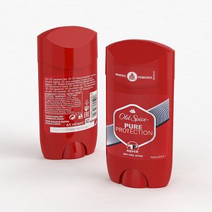 Old Spice Pure Protection Anti-Perspirant Stick 65ml 2022 3D