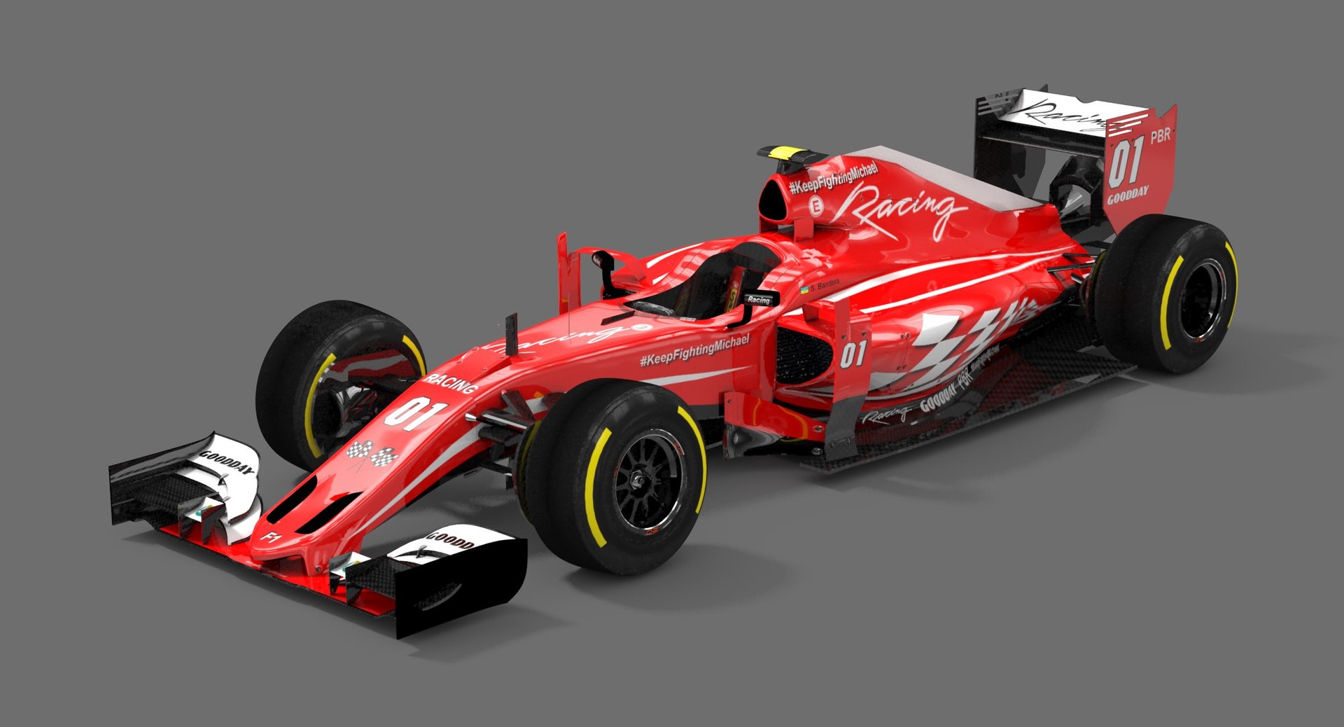 3d model generic formula 1