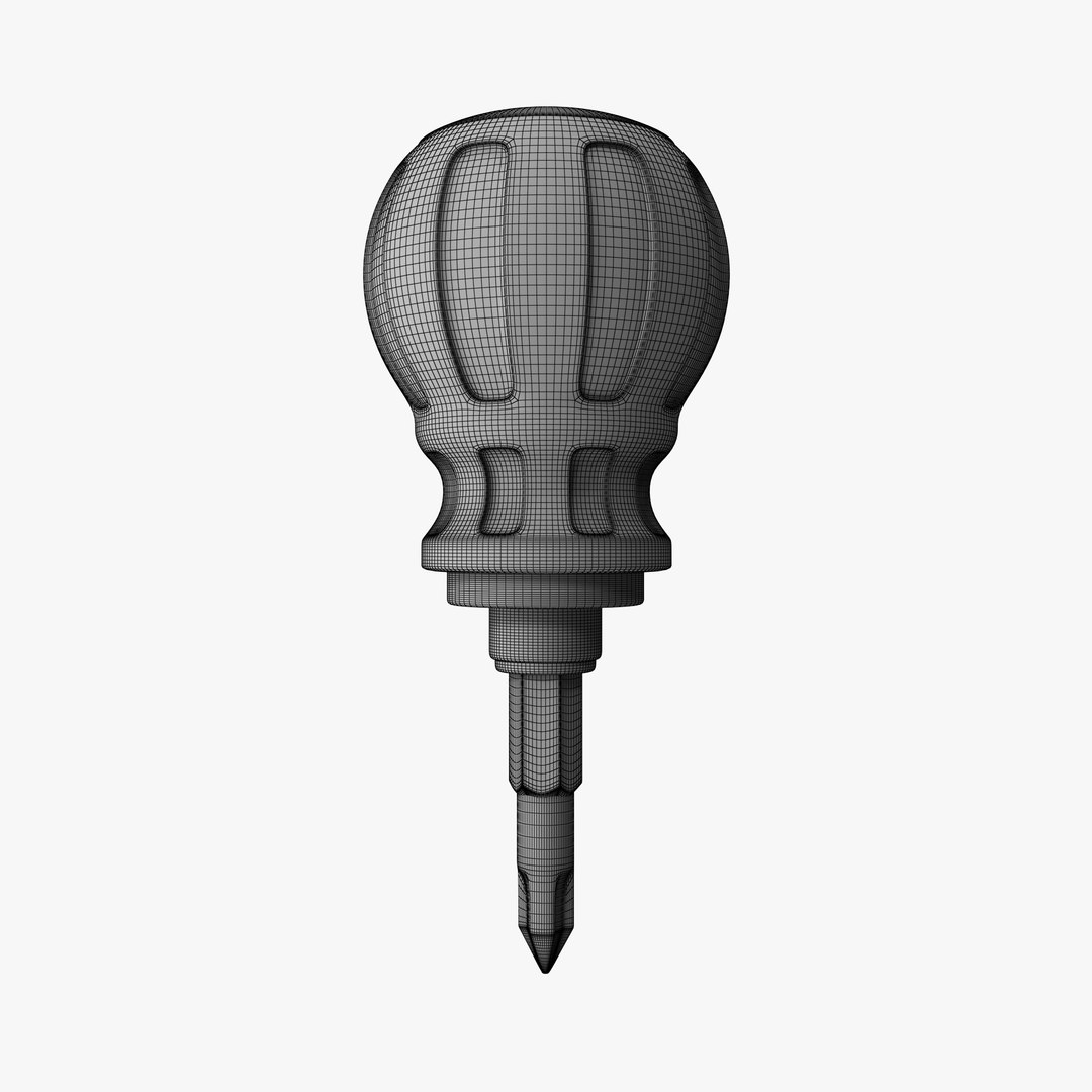 3D Screwdriver - TurboSquid 2328092