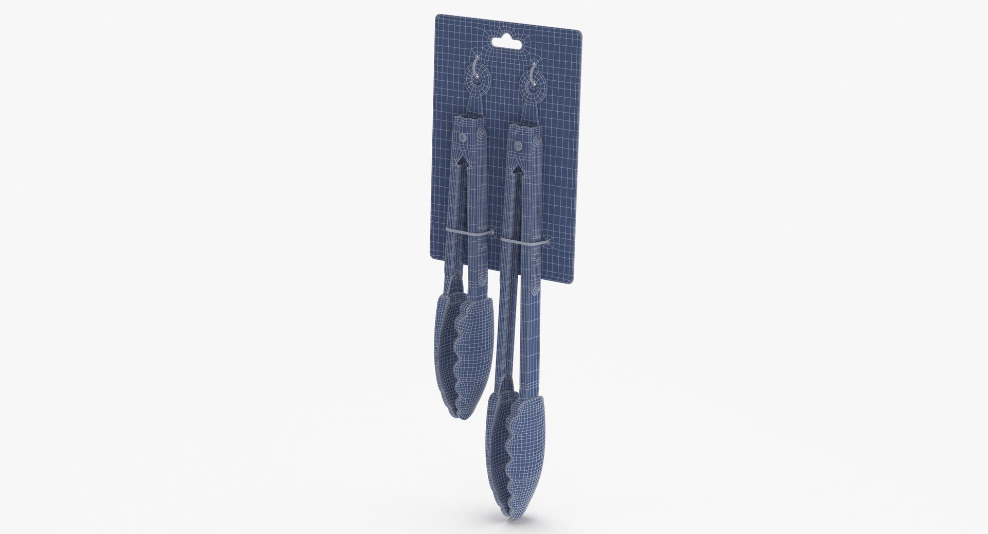 Tongs Type 02 Black Blank and Generic Label 3D model - TurboSquid 2134532
