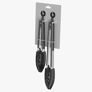 Tongs Type 02 Black Blank and Generic Label