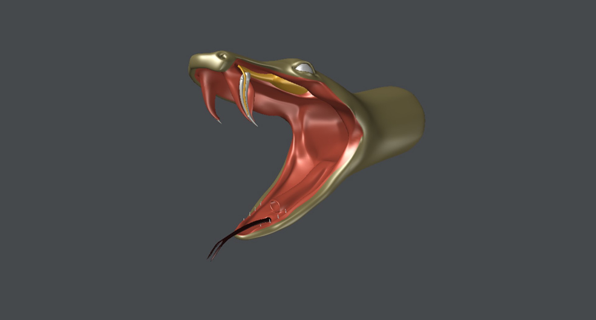 Snake Heads - 3D Printable - Buy Royalty Free 3D model by Bugawuga