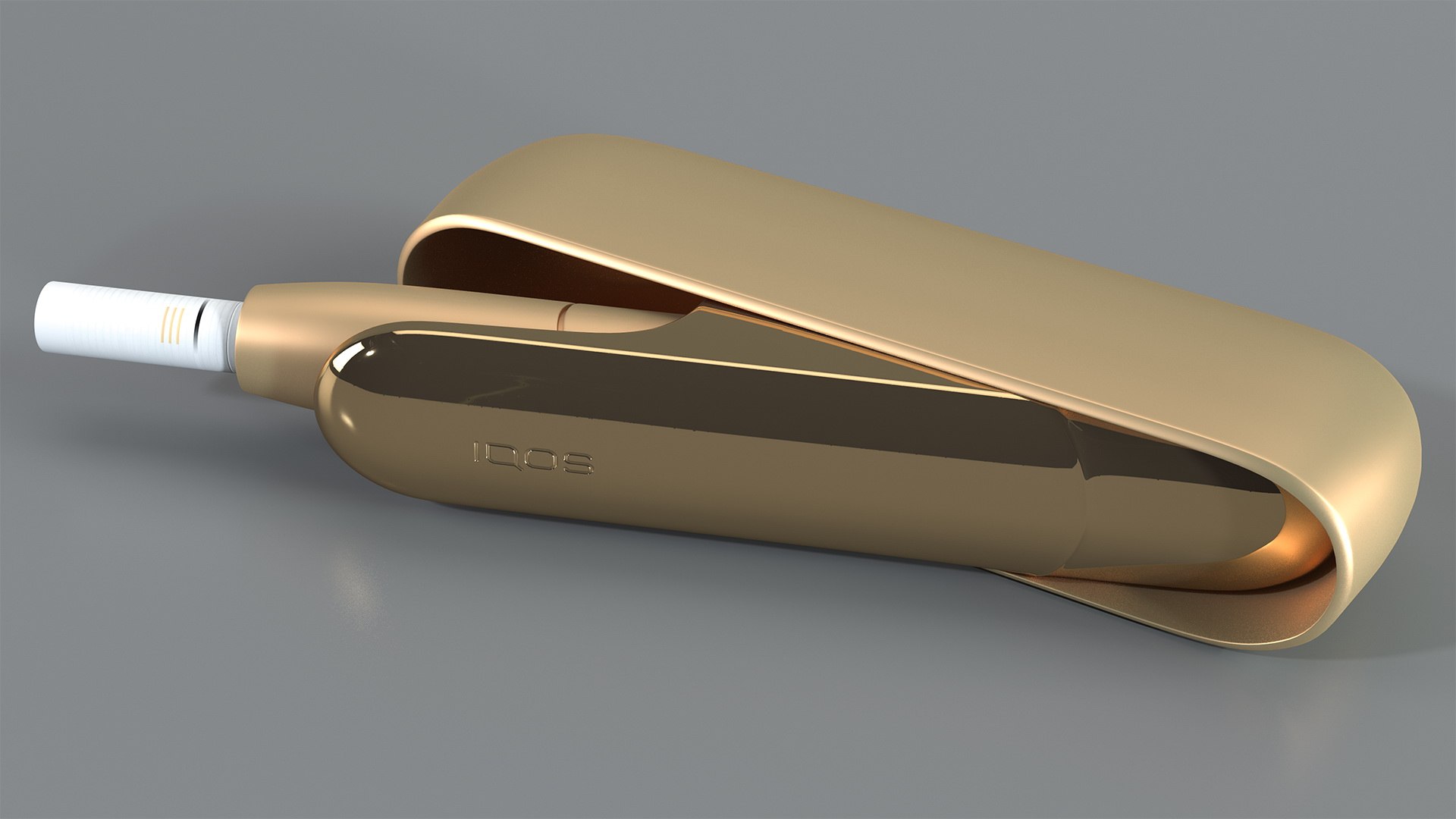 Electronic Cigarettes IQOS 3 DUO 3D model preview