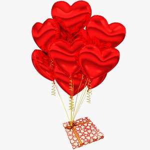 Gift with Balloons Collection V17 model