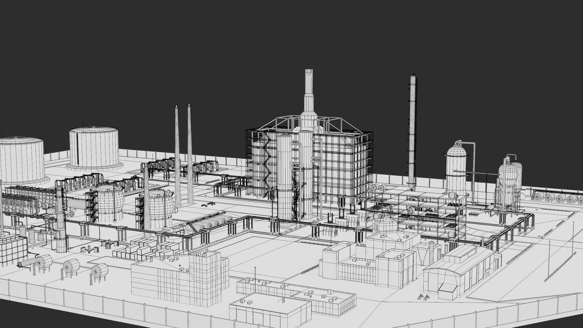 3D model Oil Refinery Facility PBR https://p.turbosquid.com/ts-thumb/gU/k6vnfe/9a/screenshot066/png/1682497669/1920x1080/fit_q87/7194db93e34b98296523a3ea38e0381d95cdca7d/screenshot066.jpg