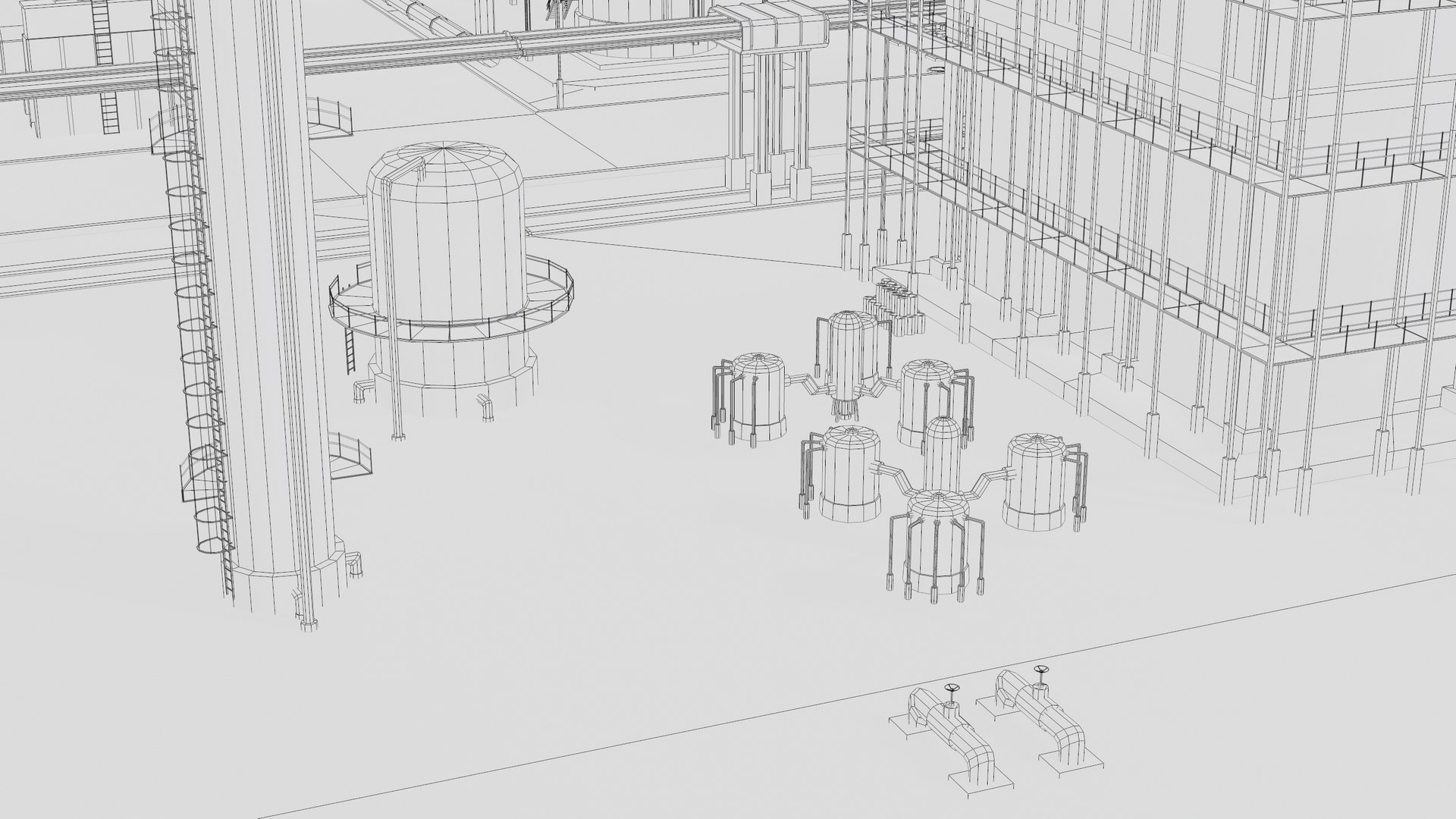 3D model Oil Refinery Facility PBR https://p.turbosquid.com/ts-thumb/gU/k6vnfe/Vm/screenshot082/png/1682497682/1920x1080/fit_q87/510d932a96210e02eaa29830bc469baca14ee82c/screenshot082.jpg