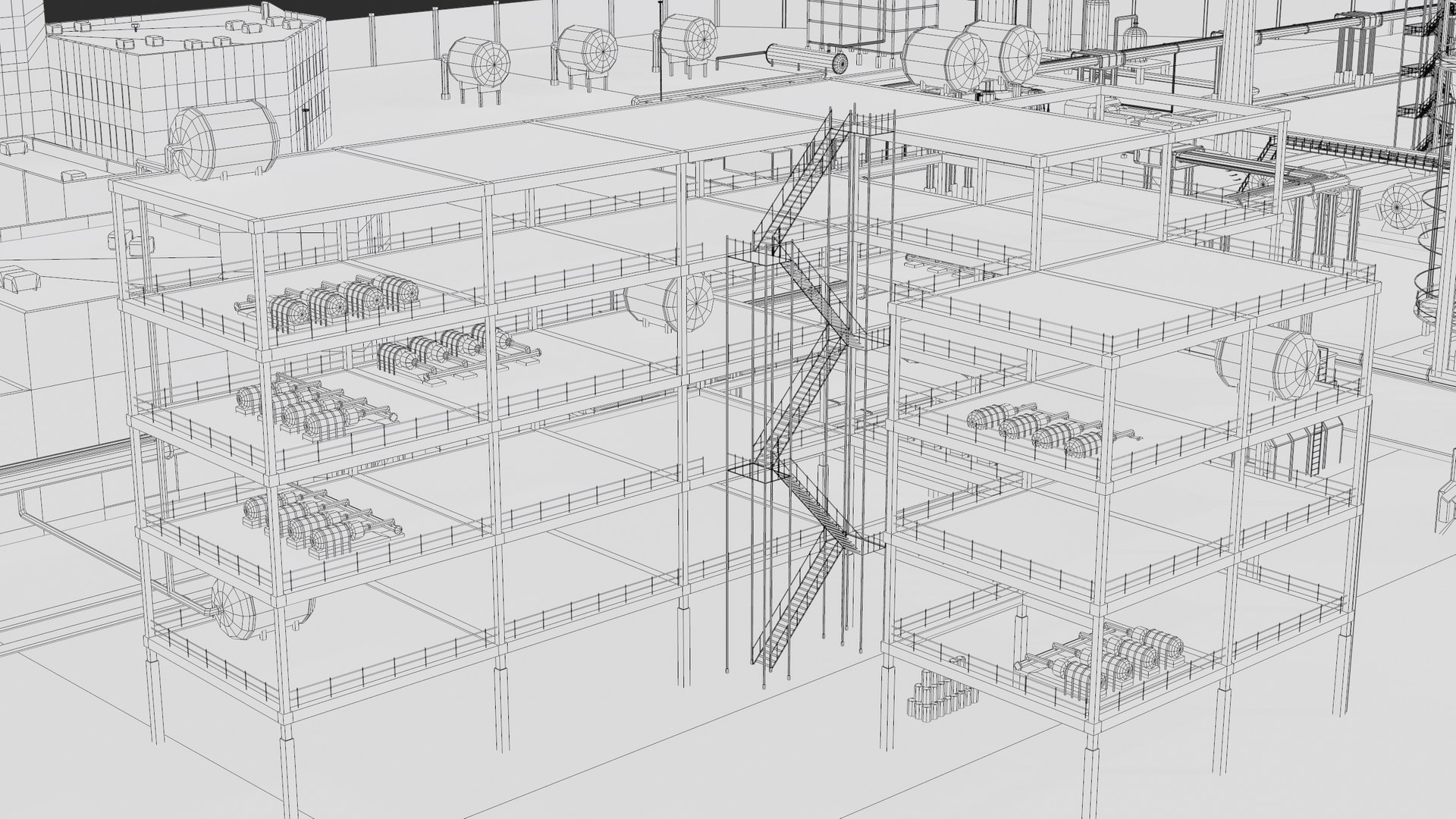 3D model Oil Refinery Facility PBR https://p.turbosquid.com/ts-thumb/gU/k6vnfe/qY/screenshot075/png/1682497678/1920x1080/fit_q87/d61549b24501193bf1377470681f3a0dec74283e/screenshot075.jpg