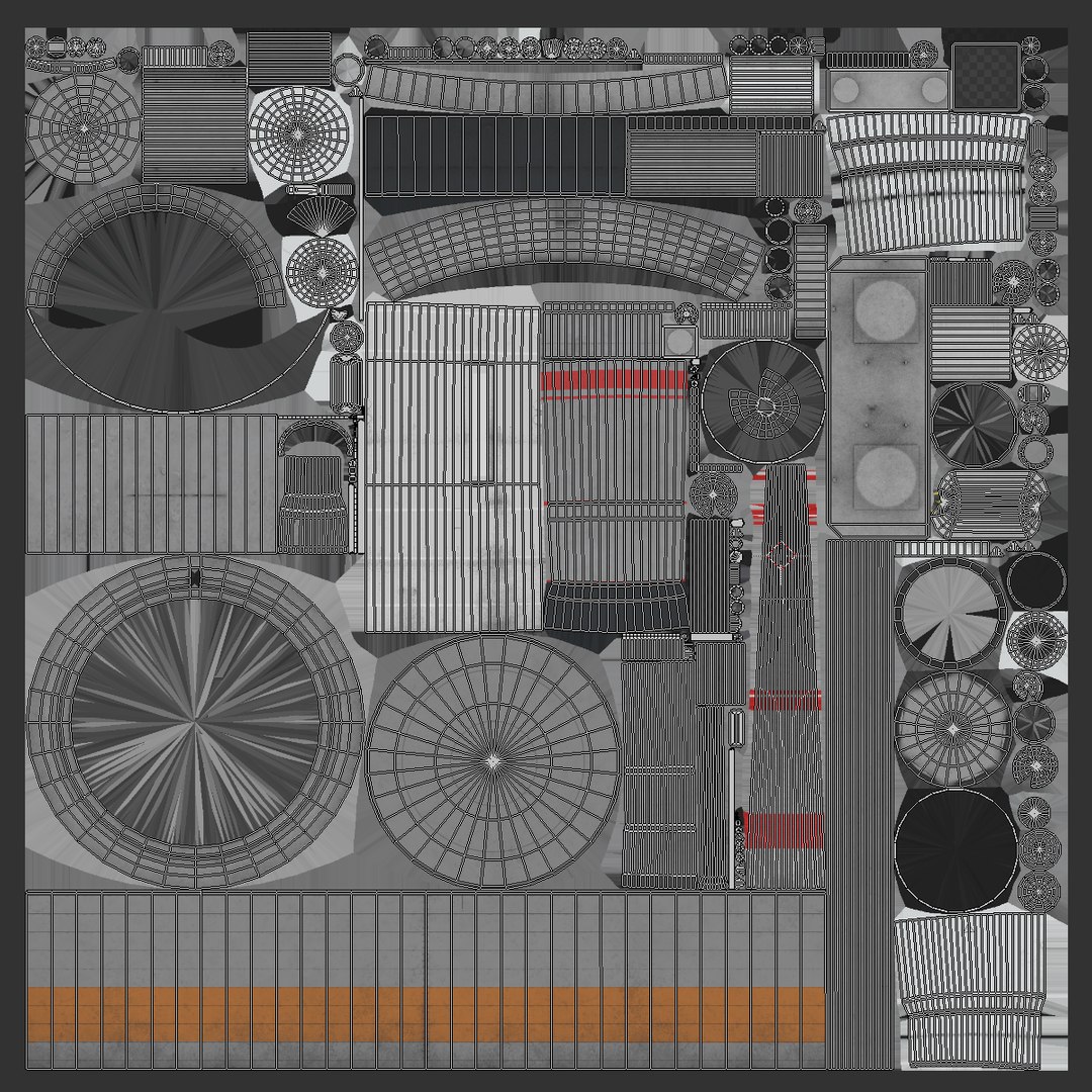 3D model Oil Refinery Facility PBR https://p.turbosquid.com/ts-thumb/gU/k6vnfe/t0/uv1/png/1682497685/1920x1080/fit_q87/884782aa14ef57ecc19a6d6d2562cc6bc8e5c3e8/uv1.jpg