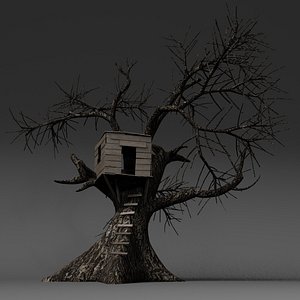 tree treehouse obj