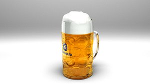 oktoberfest loewenbraeu beer 3D model