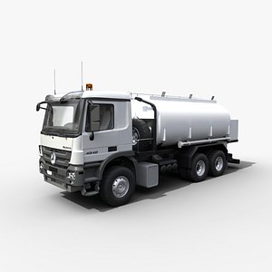 Mercedes ACTROS 4040-A 6x6 Fuel tank 3D