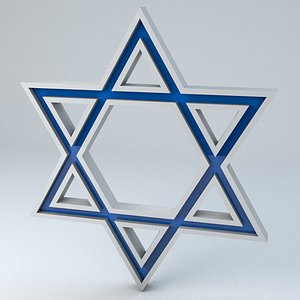 david star sign 3D