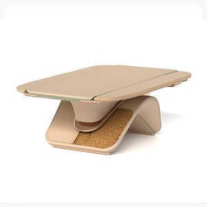 Smart Futuristic Desk 3D model