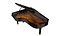 Ymaha G3 Piano and Piano Stool