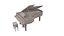 Ymaha G3 Piano and Piano Stool