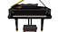 Ymaha G3 Piano and Piano Stool
