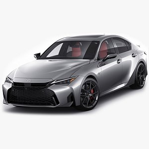 3D model Lexus IS350 F-sport 2026