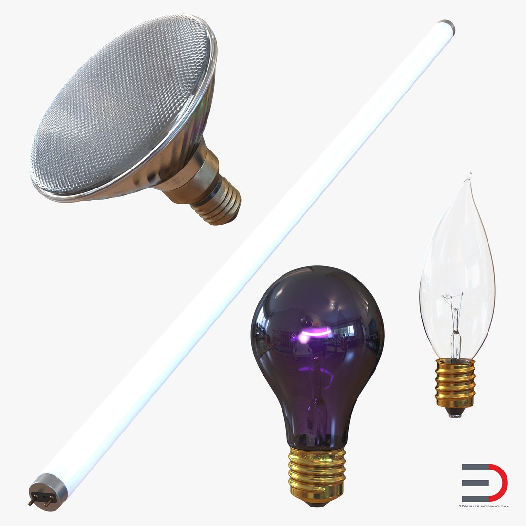 Light Bulbs 3D Models Collection 2 3D model preview