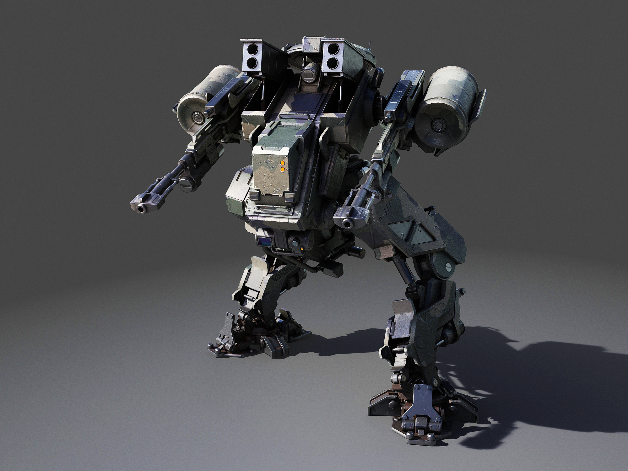 3D model FG Mech Low Poly - TurboSquid 1792065