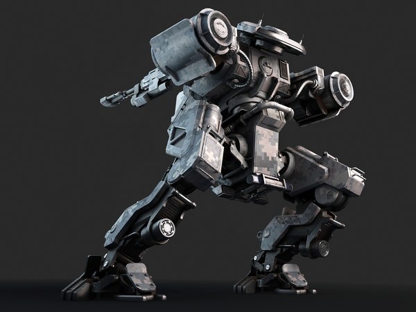 3D model FG Mech Low Poly - TurboSquid 1792065