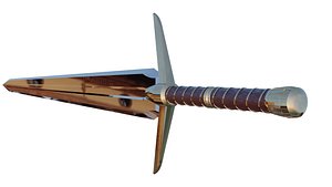 3D Medieval Long Sword
