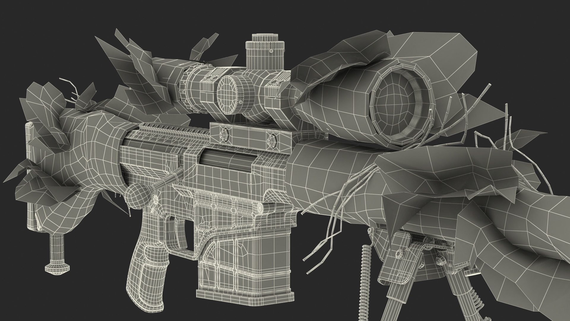 3D Rifle Barrett 98 Bravo Ghillie Wrap model https://p.turbosquid.com/ts-thumb/gV/3tLZ61/Ar/riflebarrett98bravoghilliewrapvray3dmodel031/jpg/1669058670/1920x1080/fit_q87/4da94756b461d7dedbac4d448a6d11aac28df312/riflebarrett98bravoghilliewrapvray3dmodel031.jpg