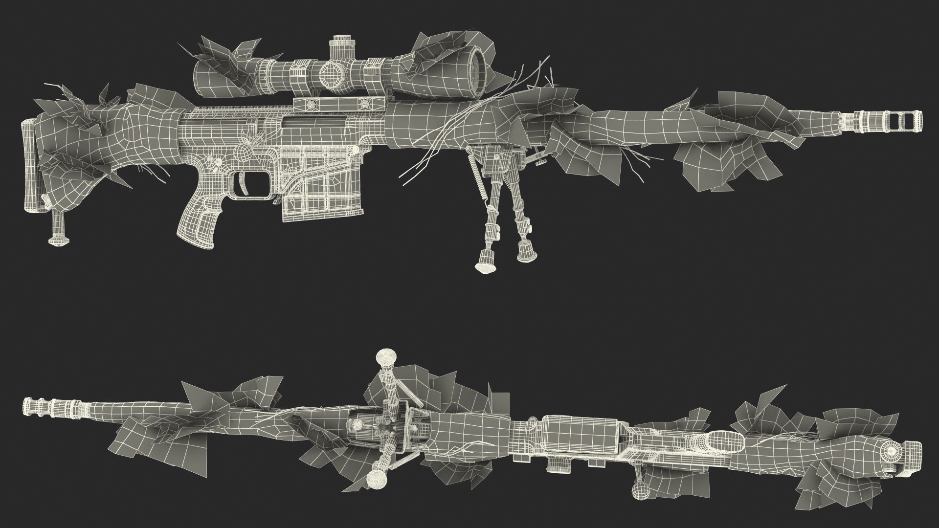 3D Rifle Barrett 98 Bravo Ghillie Wrap model https://p.turbosquid.com/ts-thumb/gV/3tLZ61/ta/riflebarrett98bravoghilliewrapvray3dmodel030/jpg/1669058666/1920x1080/fit_q87/5d3a7c1a62d4765be1e7c403460db5f021b1e1e7/riflebarrett98bravoghilliewrapvray3dmodel030.jpg