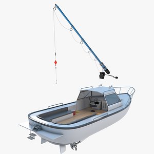 Fishing Pole and Boat