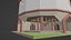 3D Rome Lowpoly city set