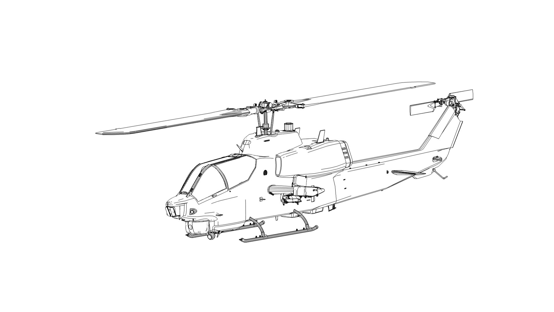 Bell AH-1 SuperCobra 3D - TurboSquid 1988566